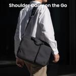 Slim Water-Resistant Shoulder Bag for MacBook