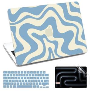 QJUZO Blue Wave Case for MacBook Pro 14