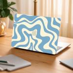 QJUZO Blue Wave Case for MacBook Pro 14