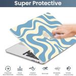 QJUZO Blue Wave Case for MacBook Pro 14