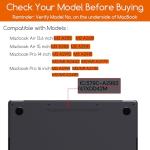 Colorful Keyboard Cover for MacBook Air/Pro