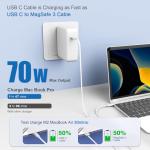 70W USB-C Charger for MacBook Air/Pro