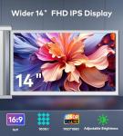 14" FHD Portable Laptop Screen Extender