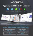 14" FHD Portable Laptop Screen Extender