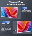 14" FHD Portable Laptop Screen Extender