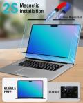 Magnetic Anti-Blue Light Screen Protector for MacBook Pro