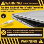 Clear Hard Shell Case for MacBook Pro 13