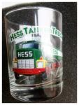 1996 Hess Tanker Truck Vintage Glass Tumbler