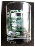 1996 Hess Tanker Truck Vintage Glass Tumbler