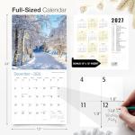 RED EMBER Untamed & Beautiful Pathways 2026 Wall Calendar 12 Month | 12" x 24" Open | Thick & Sturdy Paper | Holiday Gift | Scenic Nature Calendar 2026