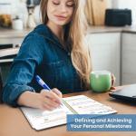 2026 Planner, Weekly and Monthly Planner for Women, January 2026 to December 2026, Pretty Hardcover 2026 Calendar Planner Book with Tabs, Inner Pocket, Spiral Bound, Perfect Office Home School Supplies - 6.3" x 8.5", Celestial