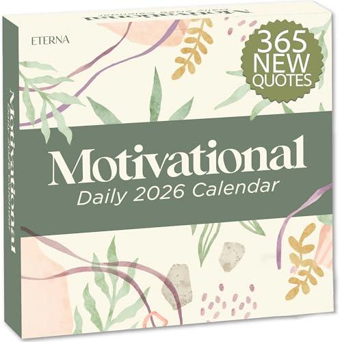 2026 Motivational Calendar | Includes 365 Positive Quotes and Affirmations, Enjoy a Whole Year of Inspirational Quotes, Phrases & Affirmations for Success, Happiness & Personal Growth