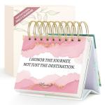 Inspirational Calendar 2026, Motivational Calendar Includes 366 Positive Quotes and Affirmations, Inspirational Gifts for Women, Motivational Desk Decor for Women
