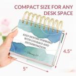 Inspirational Calendar 2026, Motivational Calendar Includes 366 Positive Quotes and Affirmations, Inspirational Gifts for Women, Motivational Desk Decor for Women