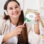 Inspirational Calendar 2026, Motivational Calendar Includes 366 Positive Quotes and Affirmations, Inspirational Gifts for Women, Motivational Desk Decor for Women