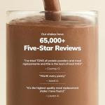 Ka’Chava Whole Body Meal Shake Chocolate 2 lb – Vegan Protein Powder with 85+ Superfoods & Greens – Plant-Based Meal Replacement with Probiotics & Digestive Enzymes – Gluten & Dairy Free (15 Servings)