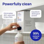 ATTITUDE Fruit & Vegetable Wash, Unscented Food-Safe Produce Wash to Remove Dirt, Wax & Residue, Vegan Plant-Based Produce Cleaner, 27.1 Fl Oz