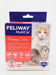 FELIWAY MultiCat Calming Diffuser Starter Kit