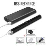 USB Rechargeable Flameless Electric Lighter with LED Display