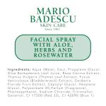 Mario Badescu Aloe, Herbs & Rosewater Spray 118ml