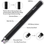 USB Rechargeable Flameless Electric Lighter with LED Display