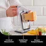 Multi-Functional Cheese Grater and Garlic Crusher