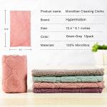 12-Pack Hypermotion Lint-Free Microfiber Cleaning Cloths