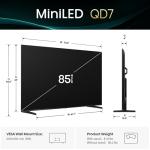 Hisense 85" QD7 Mini-LED 4K Smart TV