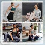 High Waisted Yoga Leggings with Pockets - Black