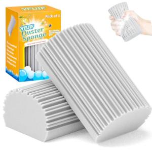 2-Pack Washable Dust Duster Sponge Set