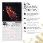 RED EMBER James Webb Space Telescope 2026 Wall Calendar 12 Month | 12" x 24" Open | Thick & Sturdy Paper | Holiday Gift | Science Space Calendar 2026
