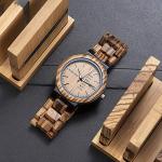 BOBO BIRD Men's Lightweight Wooden Analog Watch