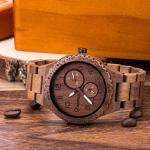 BEWELL Walnut Men's Analog Wood Watch