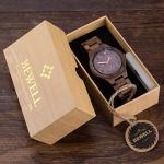 BEWELL Walnut Men's Analog Wood Watch