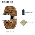Eco-Friendly Bamboo Watch Band for Apple Watch