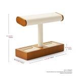 Wood Watch Display Stand for T-bar Organization