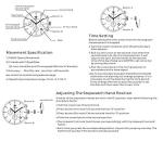 Men's Sandalwood Wooden Watch with Date Display