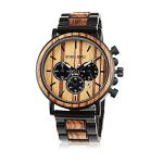 BOBO BIRD Men's Stylish Wood and Steel Watch