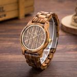 MUJUZE Handmade Minimalist Wooden Watches for Men