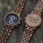 Personalized Wooden Watch for Men – Unique Gift