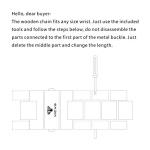 Men's Sandalwood Wooden Watch with Date Display