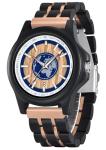 Dentily Men's Casual Wooden Quartz Watch