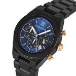 Men's BOBO BIRD Wood Chronograph Watch - Ebony Blue