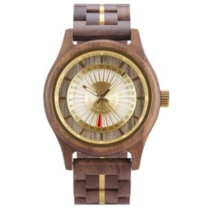 BOBO BIRD Wooden Watch with Minimalist Date Display