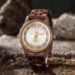 BOBO BIRD Wooden Watch with Minimalist Date Display