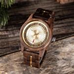 BOBO BIRD Wooden Watch with Minimalist Date Display