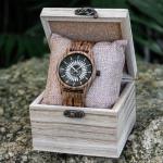 BOBO BIRD Stylish Wooden Watch with Date Display