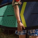 BOBO BIRD Men's Bamboo Wood Watch with Leather Strap