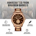 Whiskey Barrel Men's Wood Watch - 46mm