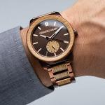 Whiskey Barrel Men's Wood Watch - 46mm